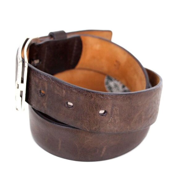 W. Kleinberg BROWN GENUINE LEATHER 1 3/8"Wd CASUAL DRESS MEN'S BELT Sz 36 (F6 - Picture 3 of 15